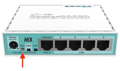 Mikrotik Router Reset 