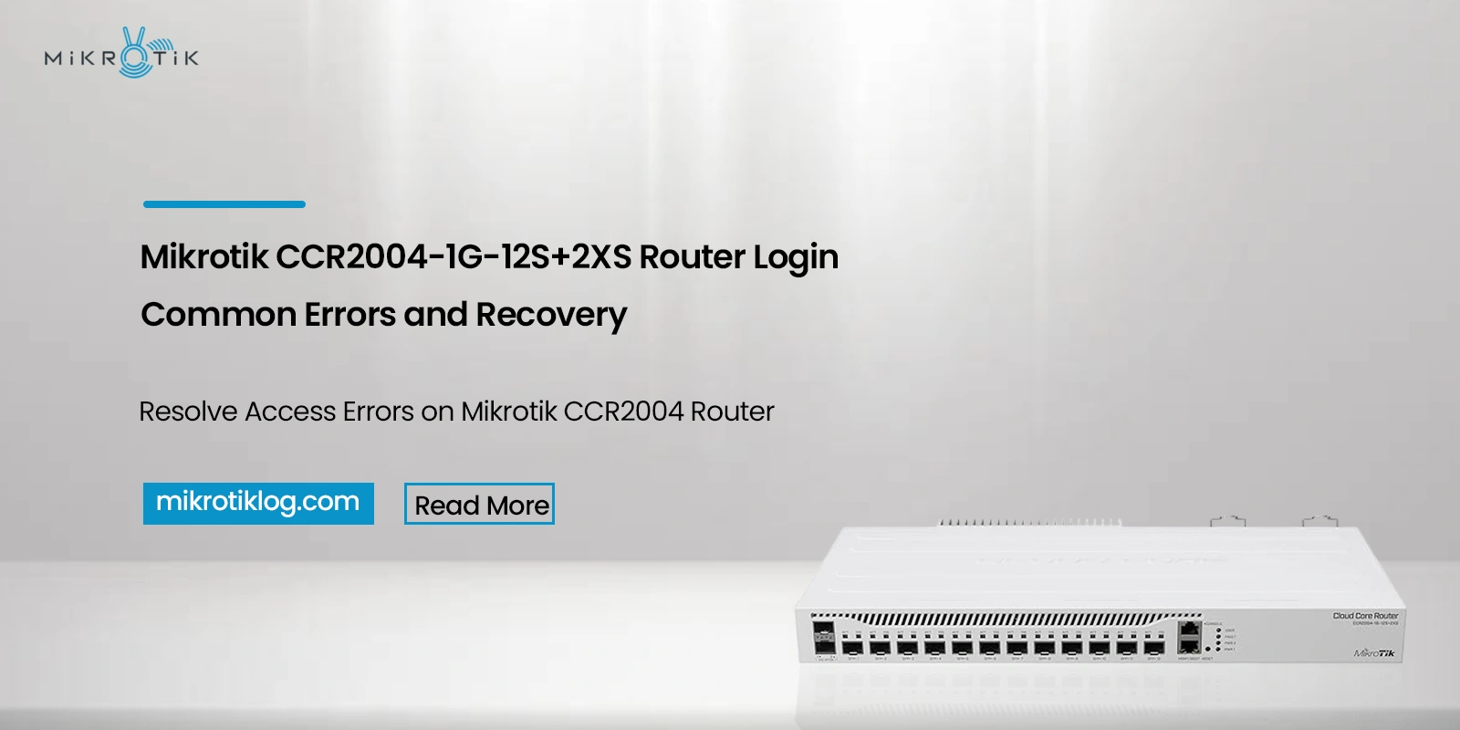 mikrotik router CCR2004-1G