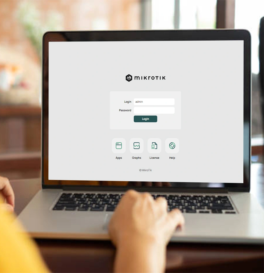 mikrotik router login