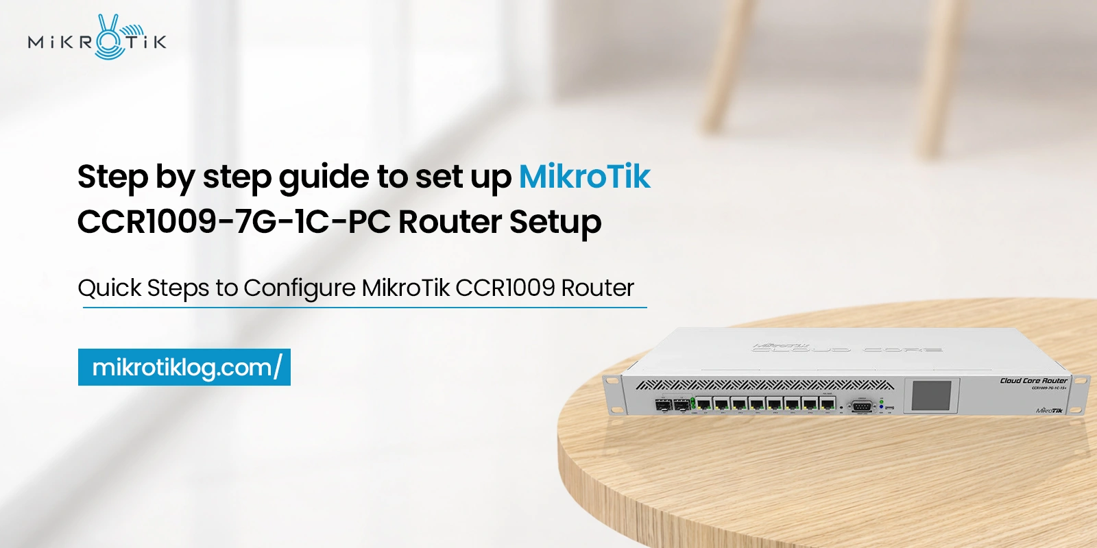 MikroTik CCR1009-7G-1C-PC Router