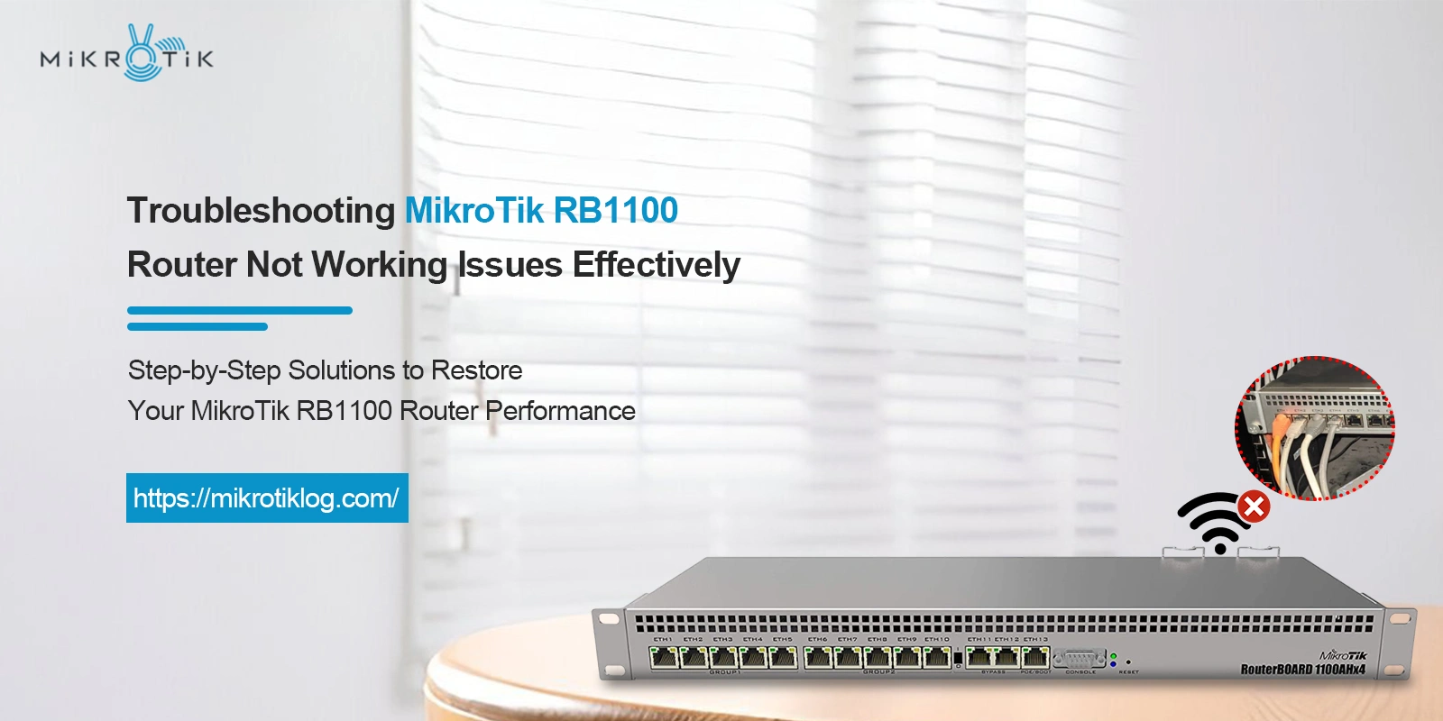 MikroTik RB1100 Router Not Working